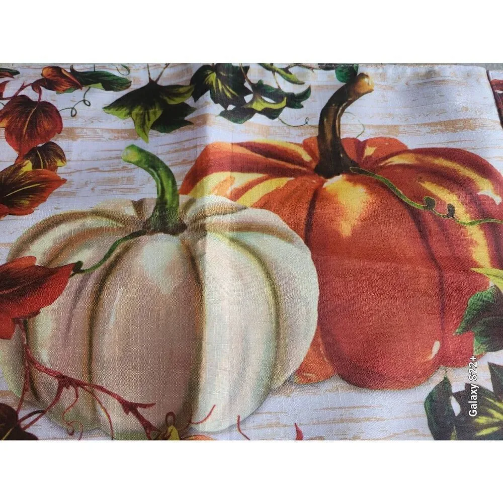 Home Collection 2 pumpkin placemats,  NWT